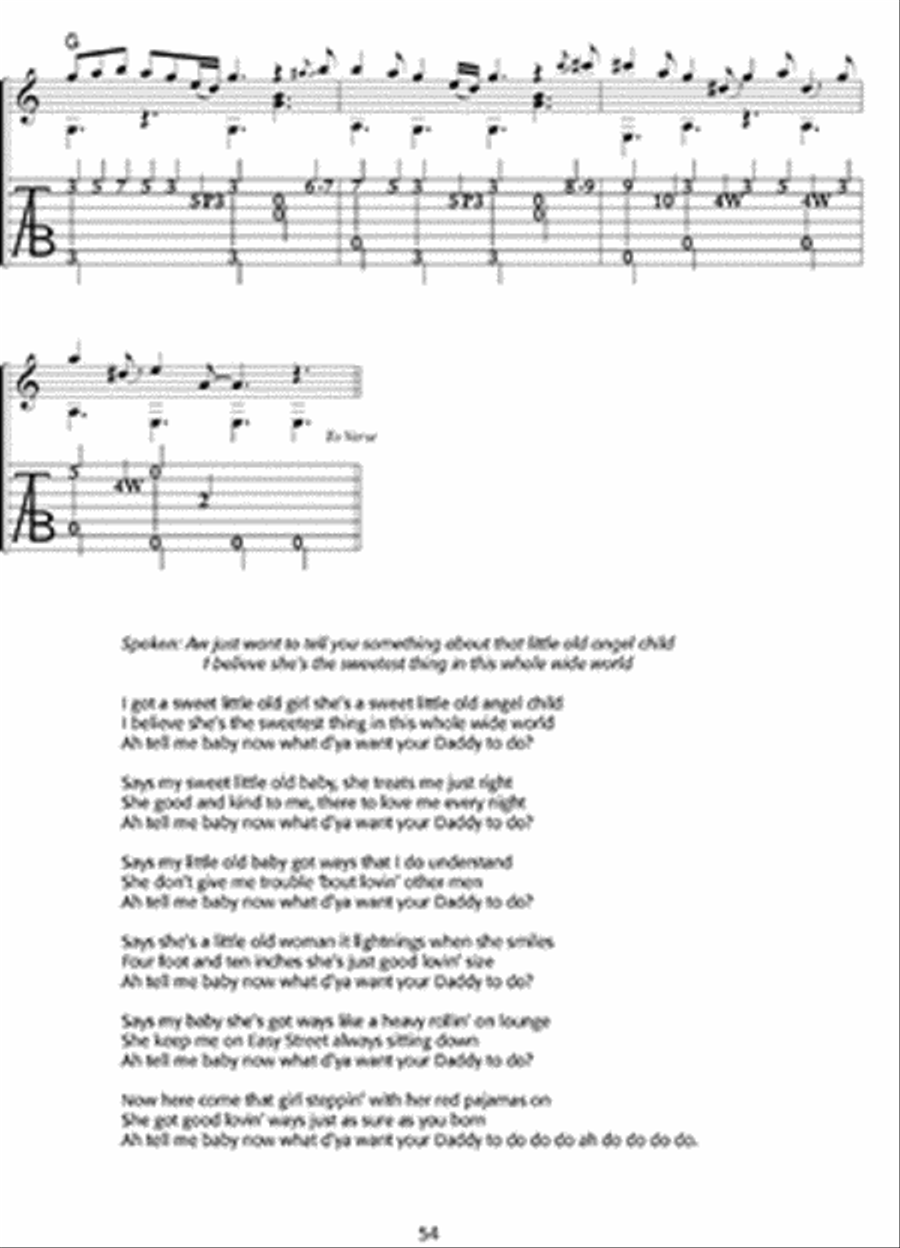 Stomping 'Em Along Slow Fingerpicking Guitar scores gallery preview page 4