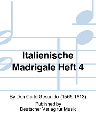 Book cover for Italienische Madrigale