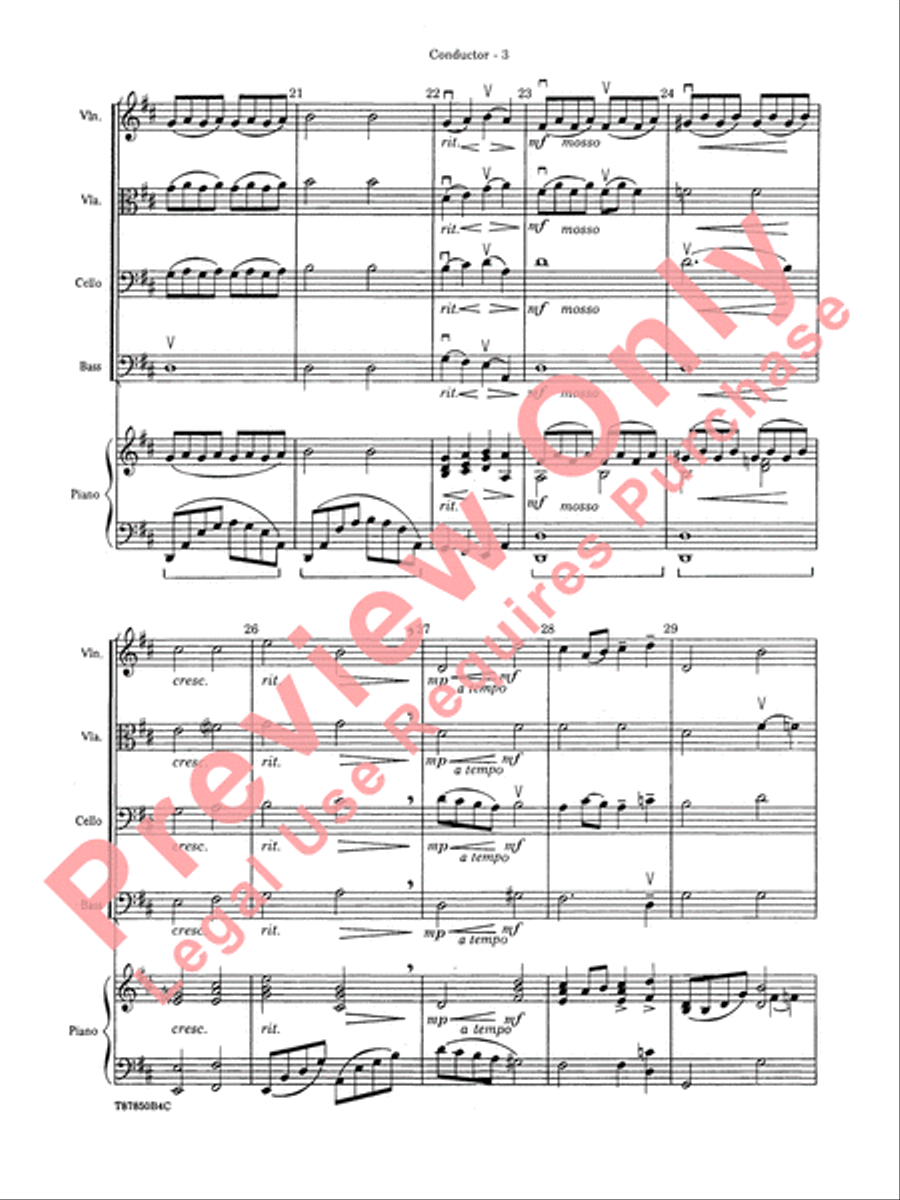 Over the Rainbow String Orchestra scores gallery preview page 6