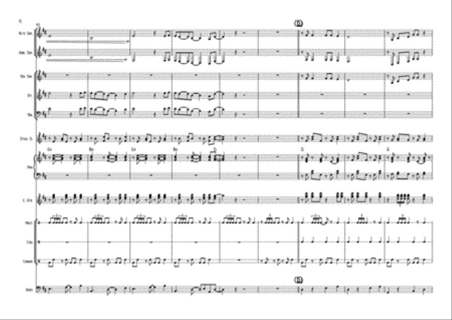 Calypso Mayaro Calypso Mayaro Large Ensemble scores gallery preview page 6