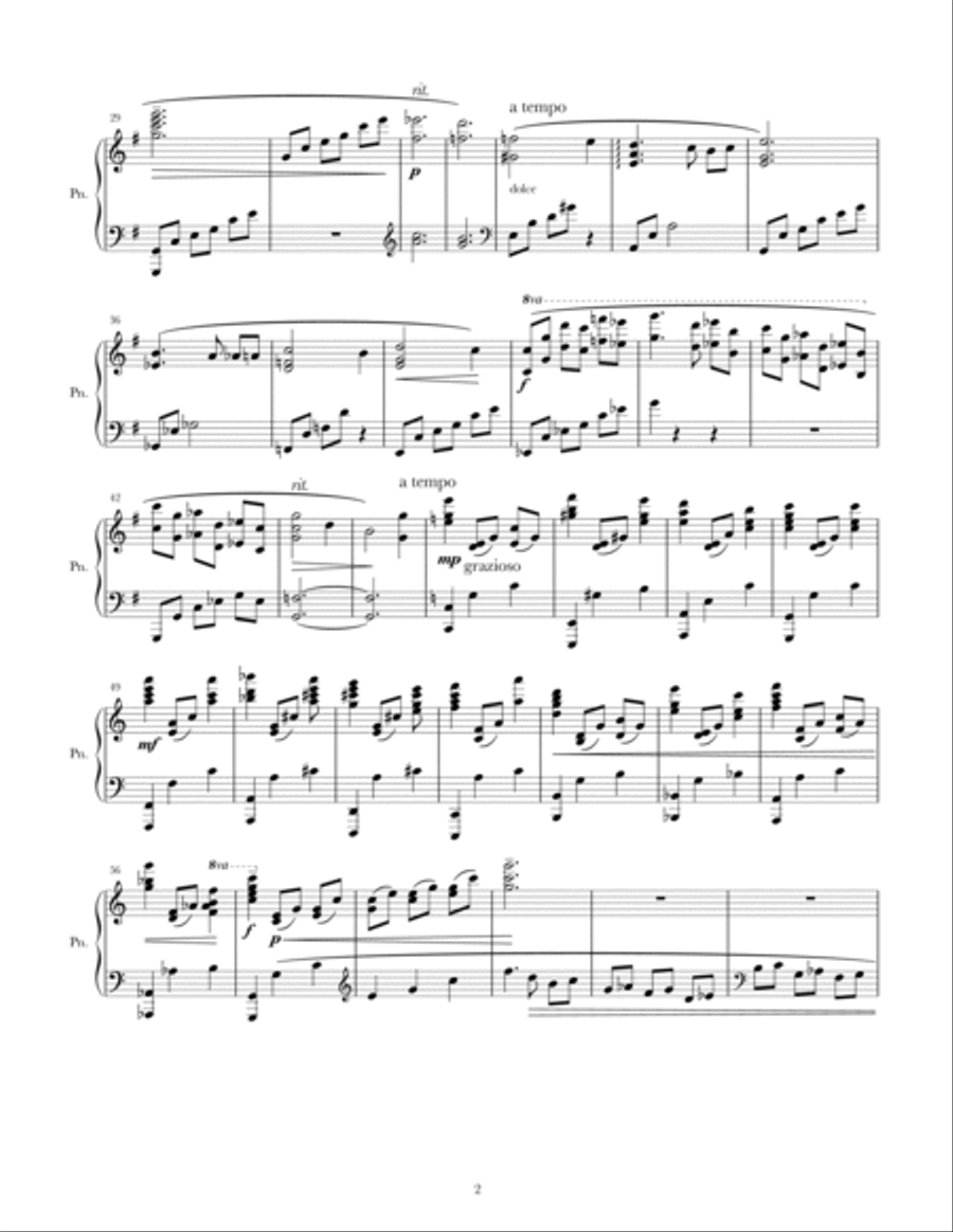 Don't Cry Piano Solo scores gallery preview page 3