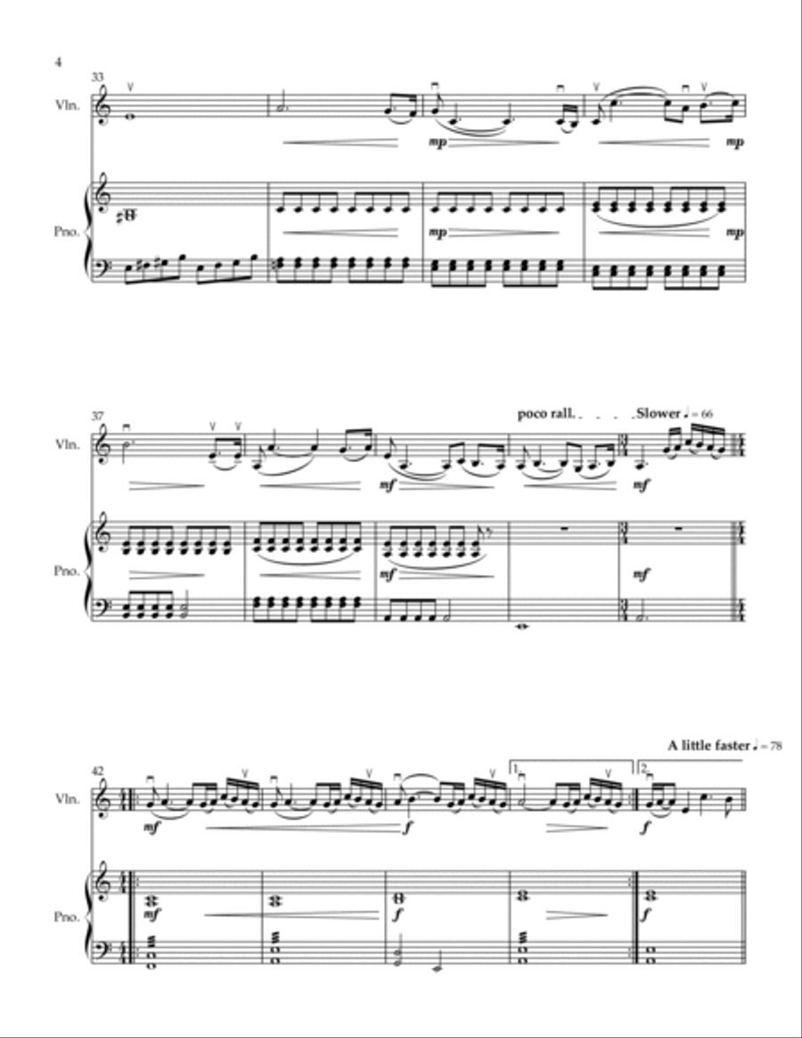 One Day Violin Solo scores gallery preview page 6