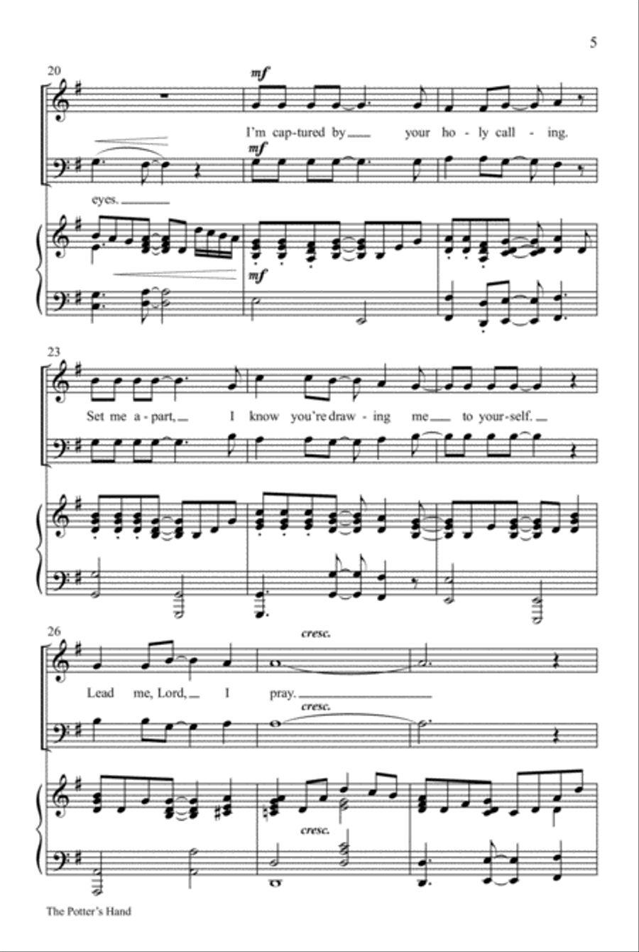 The Potter's Hand Choir scores gallery preview page 5