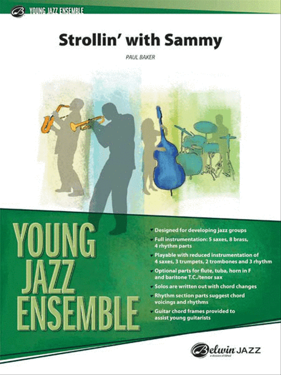 Strollin' with Sammy Jazz Ensemble scores gallery preview page 1