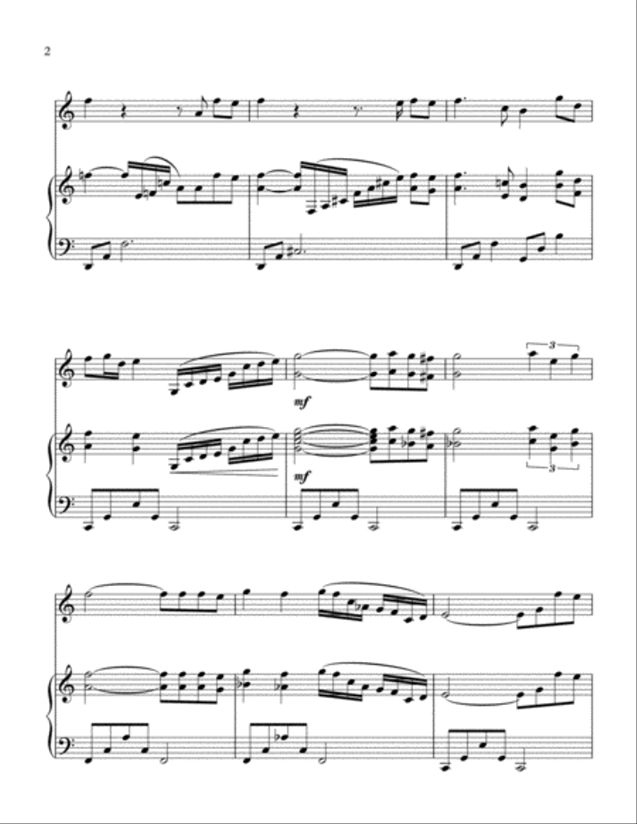 My Way Violin Solo scores gallery preview page 3