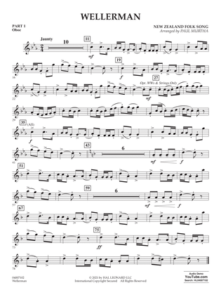 Wellerman (arr. Paul Murtha) - Pt.1 - Oboe