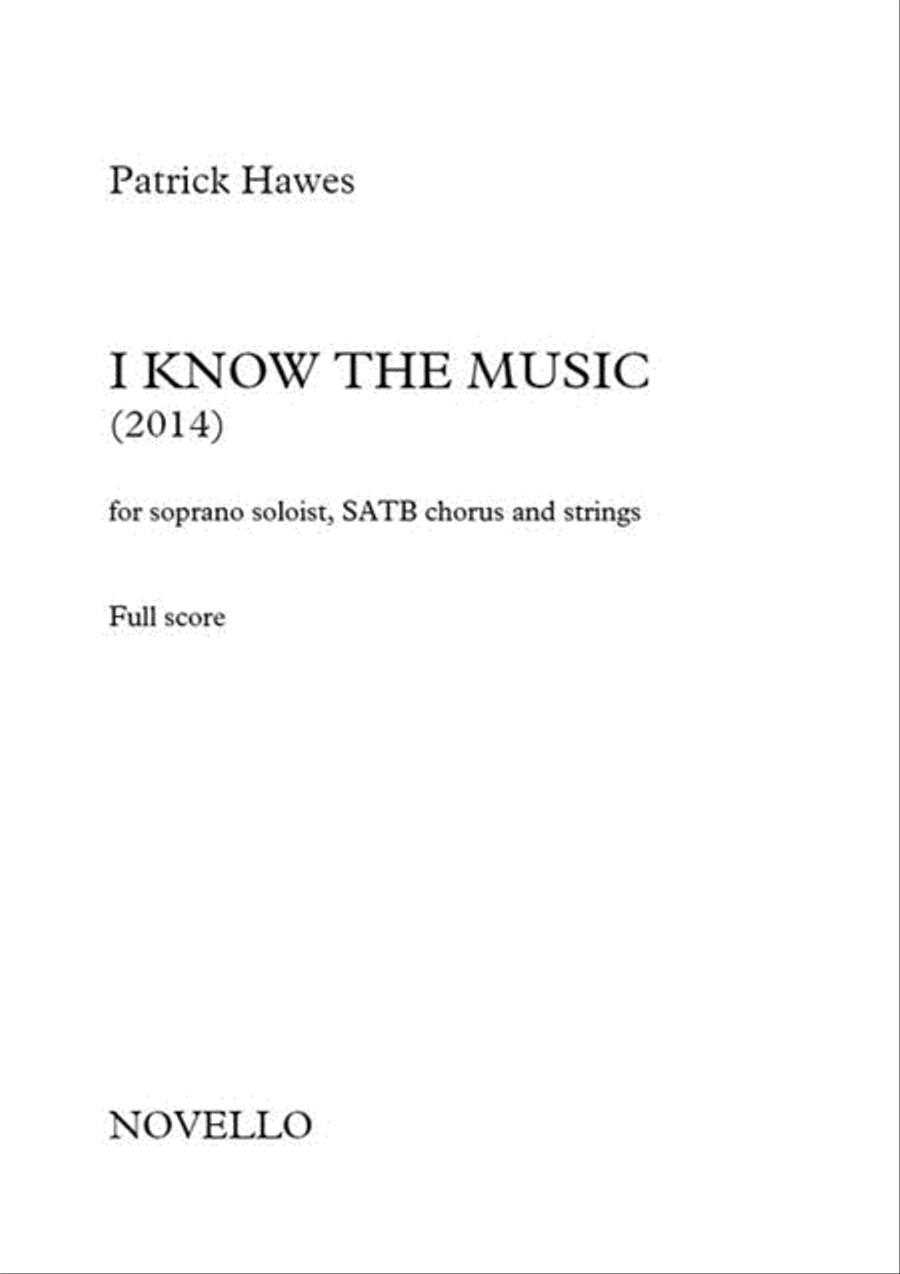 I Know the Music Choir scores gallery preview page 1