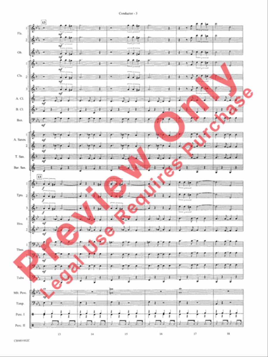 Chicago! (from the Musical Chicago!) Concert Band scores gallery preview page 6