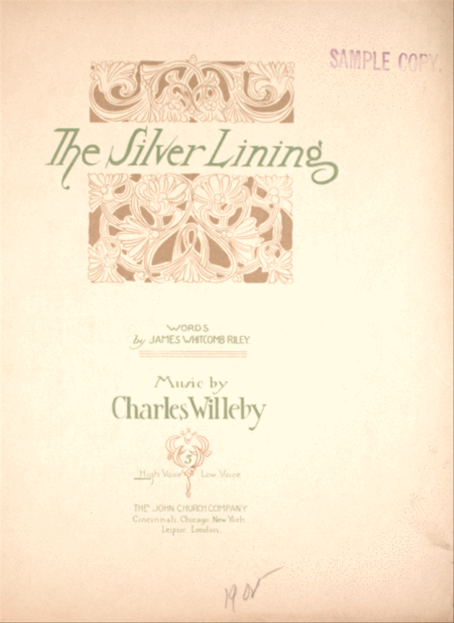 The Silver Lining Voice scores gallery preview page 1