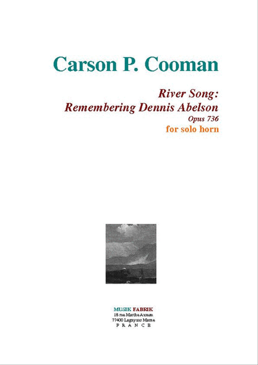 Riversong : Remembering Dennis Abelson School and Community scores gallery preview page 1