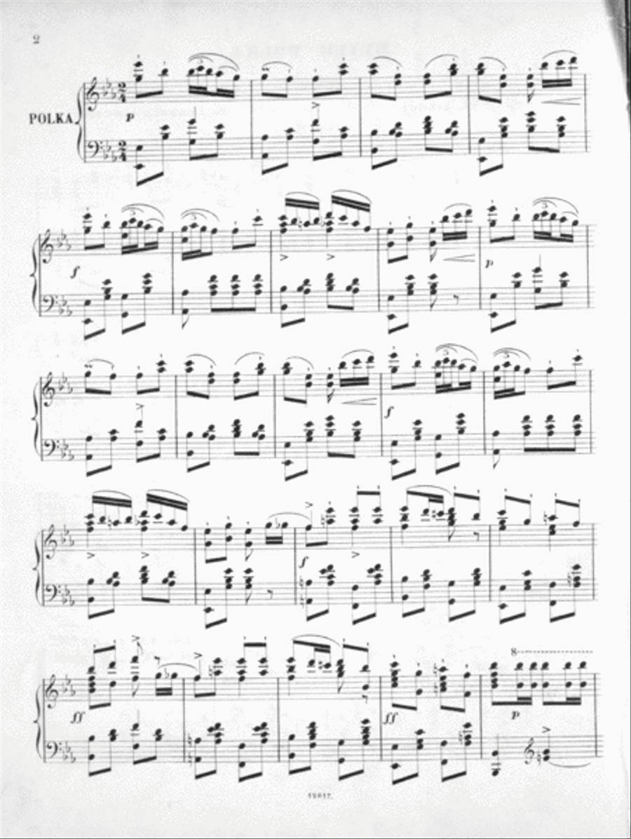 Meyer-Polka; Fantasia; Op. 7 Piano Solo scores gallery preview page 3