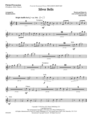 Silver Bells (arr. Mark Hayes) - Pitched Percussion