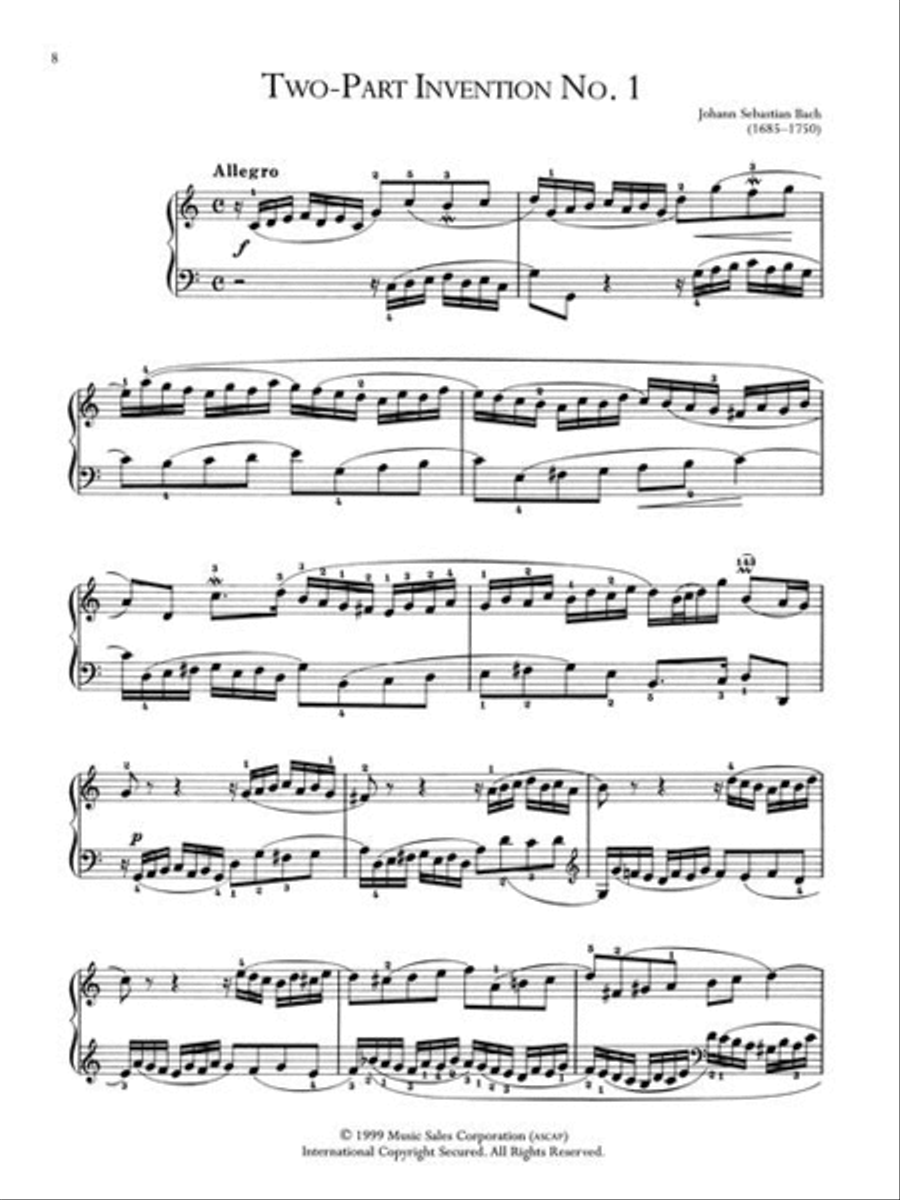 The Piano Treasury of Classical Music Piano Solo scores gallery preview page 7