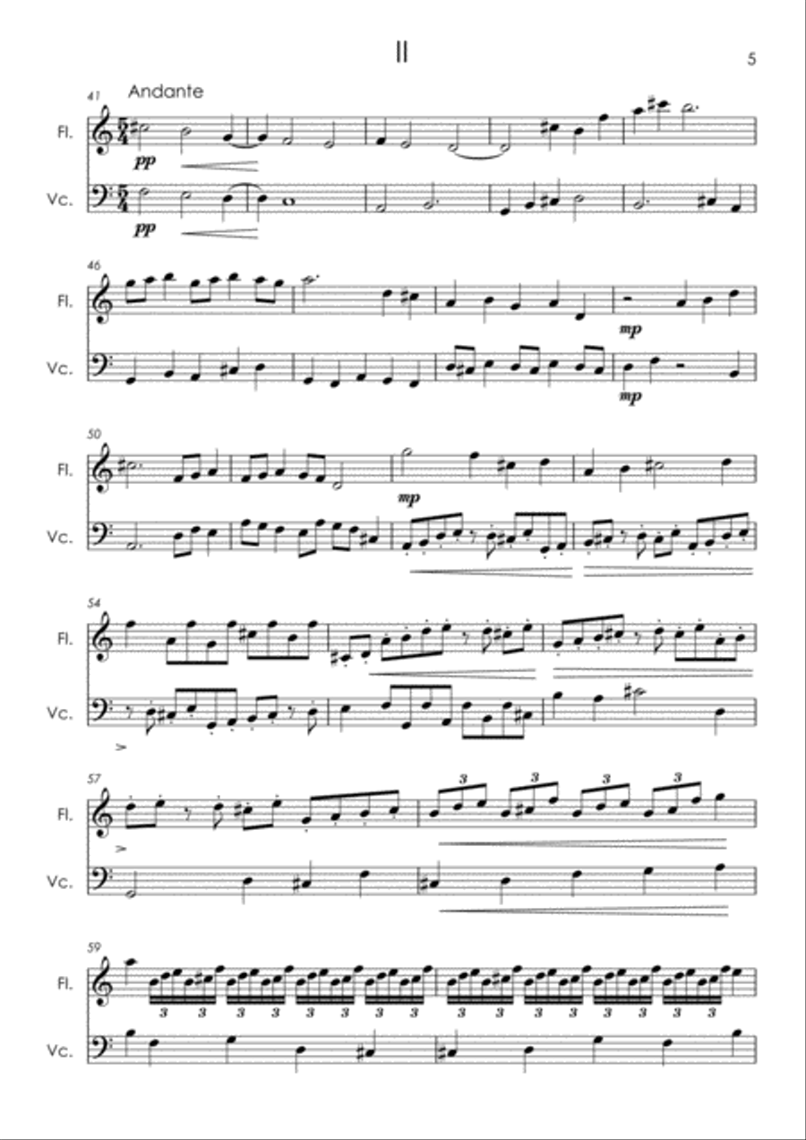 Suite para Flauta e Cello