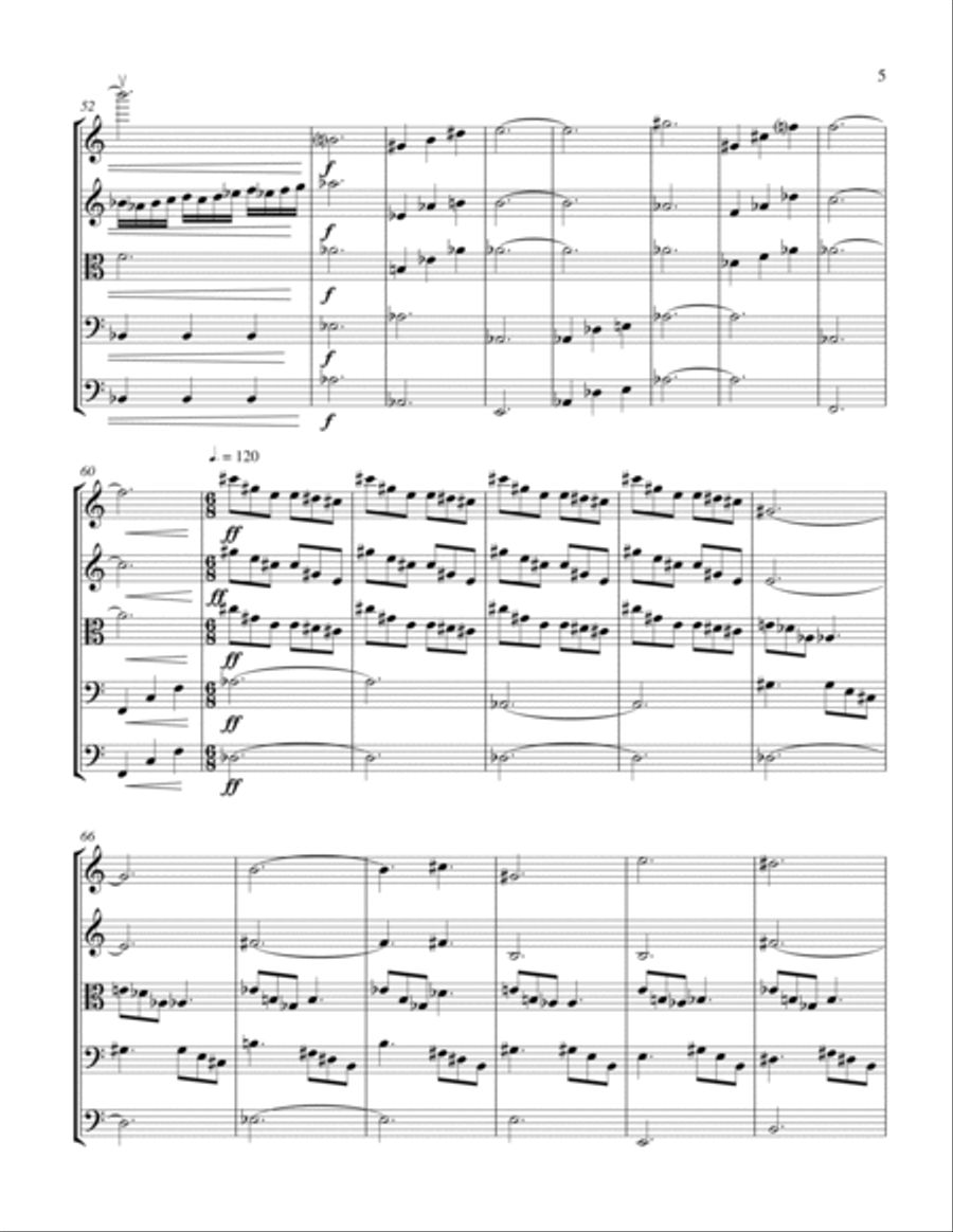 Main Titles String Orchestra scores gallery preview page 5