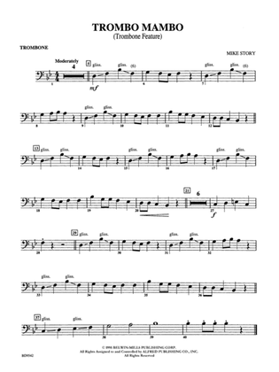 Trombo Mambo (Trombone Feature): 1st Trombone