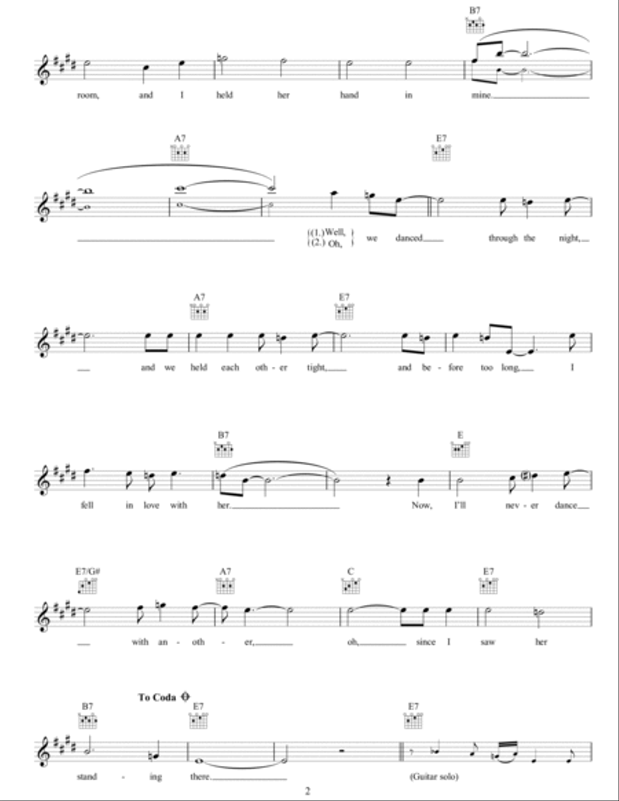 I Saw Her Standing There I Saw Her Standing There Piano scores gallery preview page 2