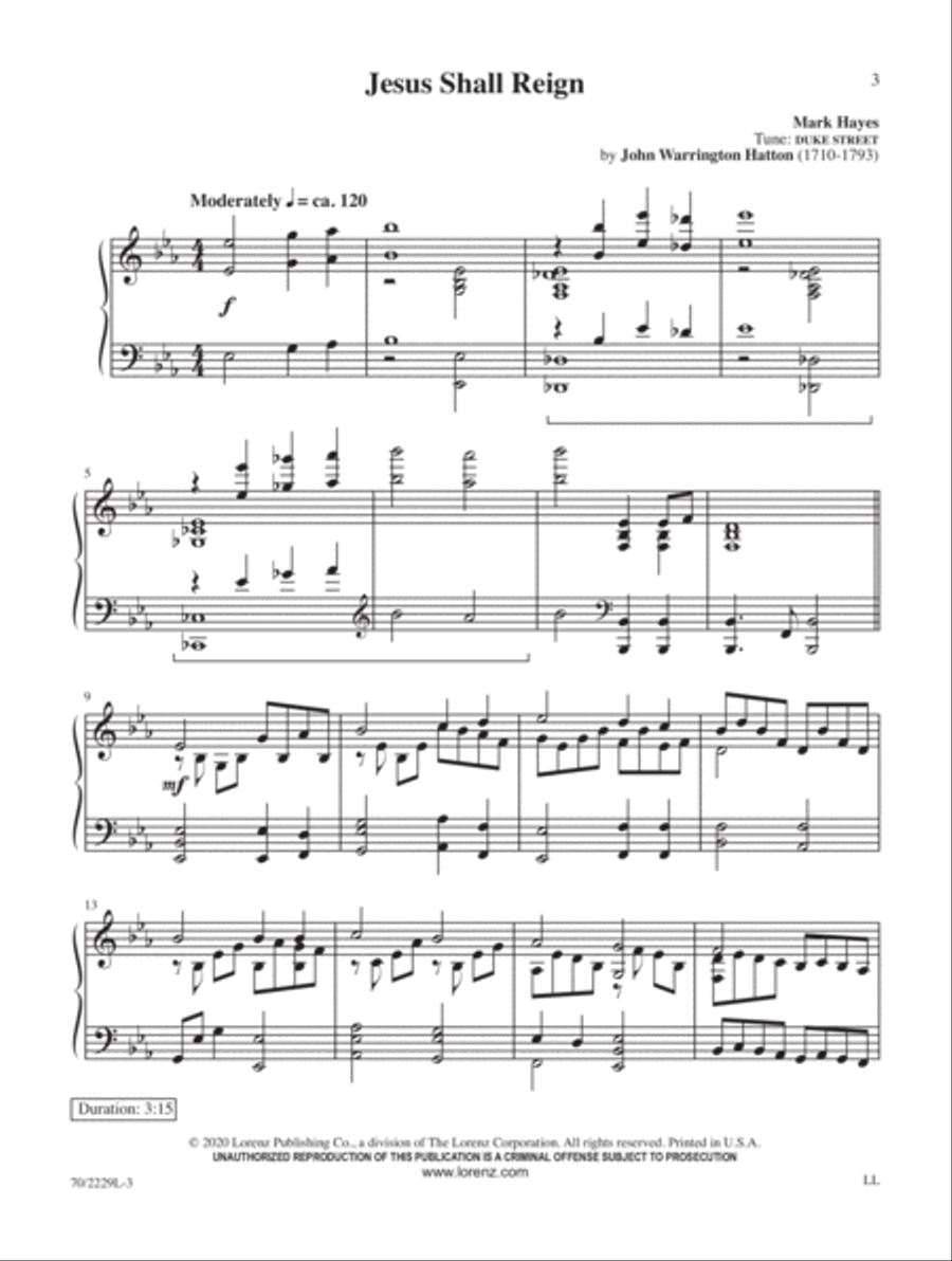 Perfect Postludes Piano Solo scores gallery preview page 3