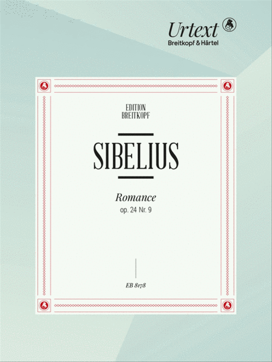 Romance in D-flat Major Op. 24, no. 9 Piano Solo scores gallery preview page 1