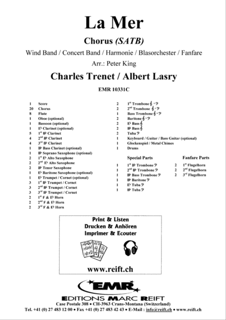 La Mer 4-Part scores gallery preview page 2
