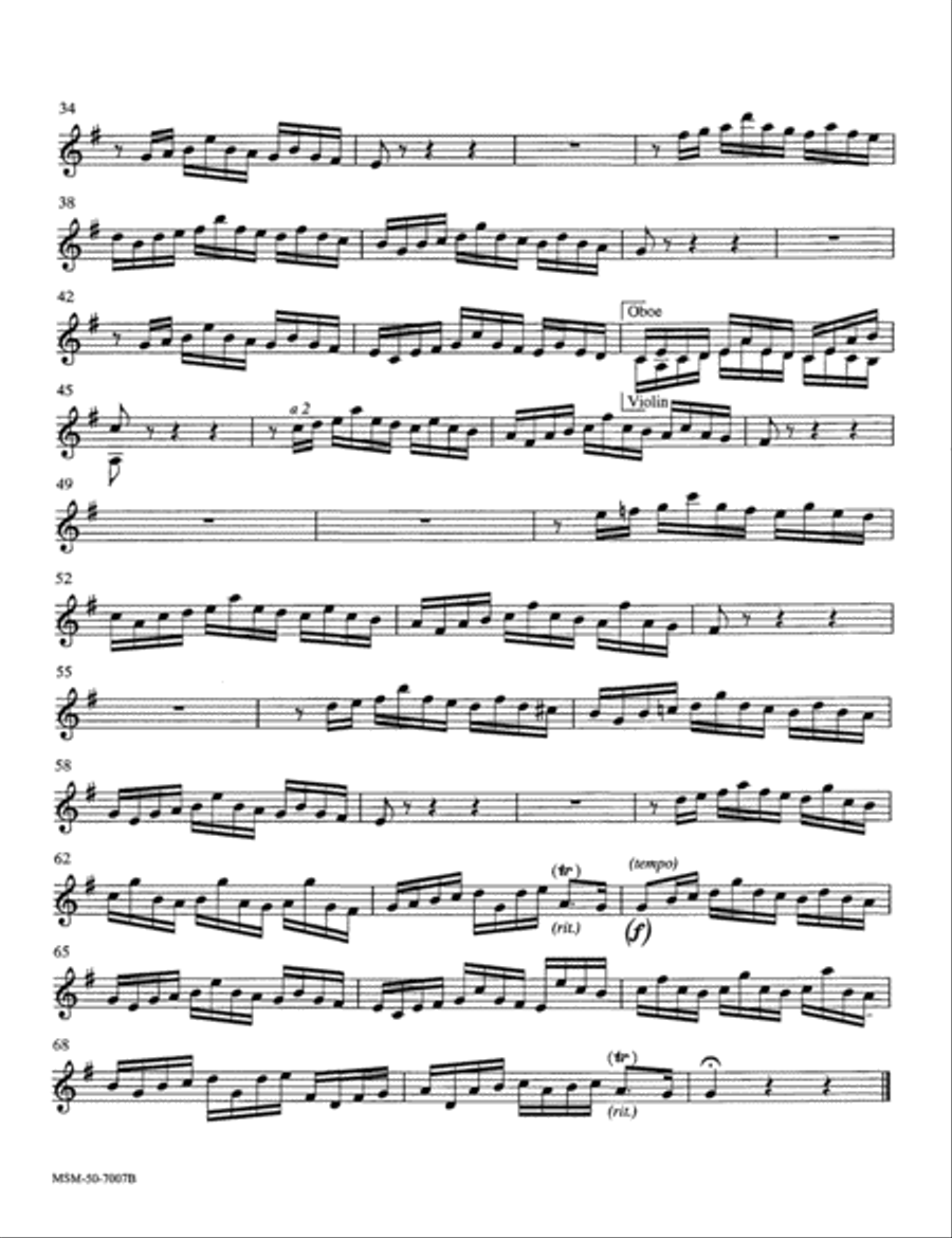 All Glory, Praise and Blessing Choir scores gallery preview page 6