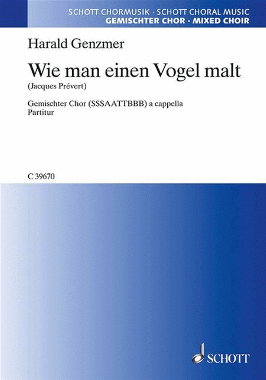 Wie Man Einen Vogel Malt Score