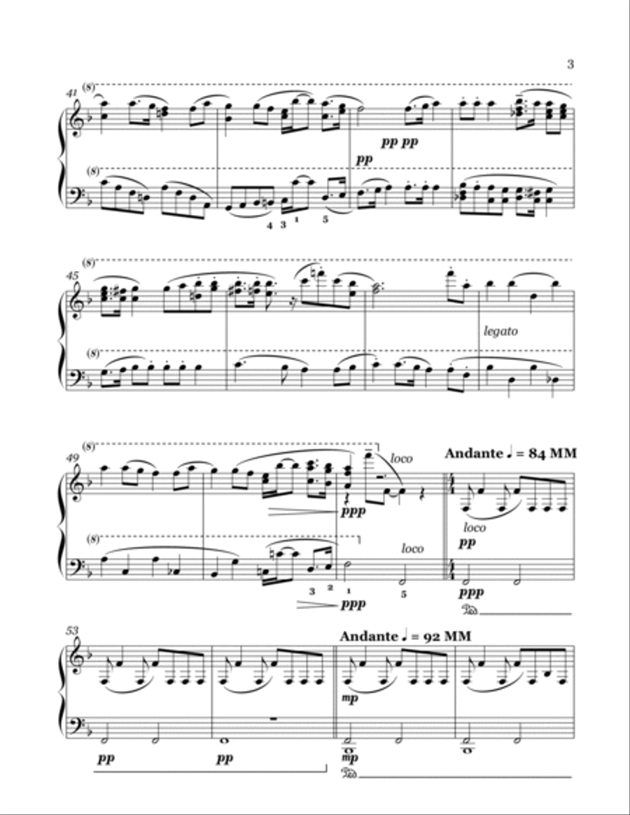 Sonata Hymnica No. 5 Piano Solo scores gallery preview page 5
