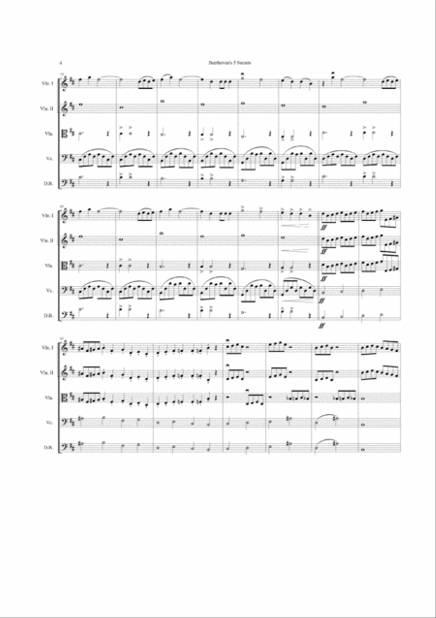 Secrets String Orchestra scores gallery preview page 4