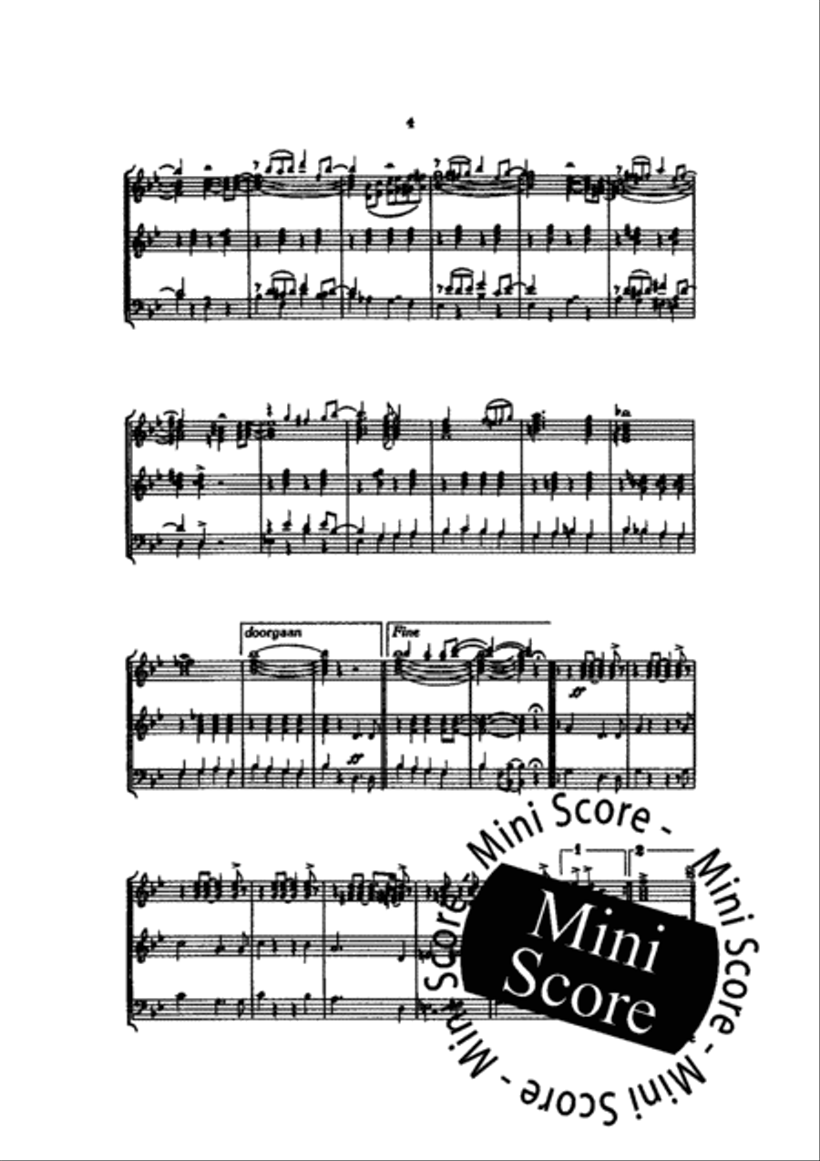 South Rampart Street Parade Fanfare Band scores gallery preview page 6