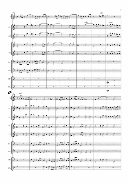 Boyce Concerto Grosso in A minor