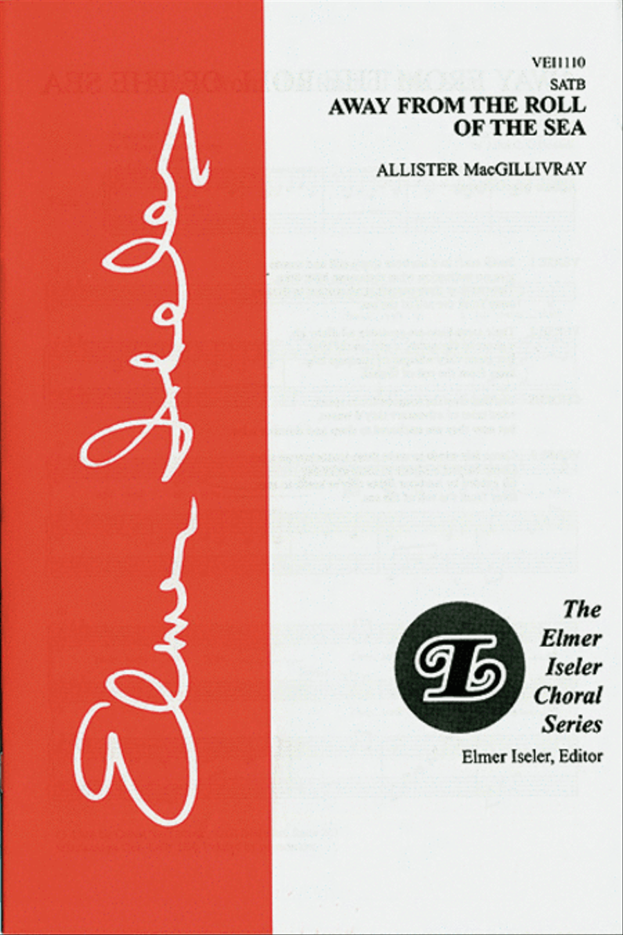 Away from the Roll of the Sea 4-Part scores gallery preview page 1