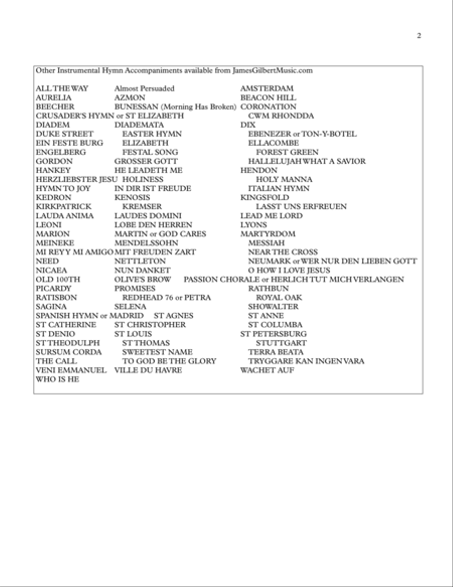 KREMSER (We Gather Together) Small Ensemble scores gallery preview page 3