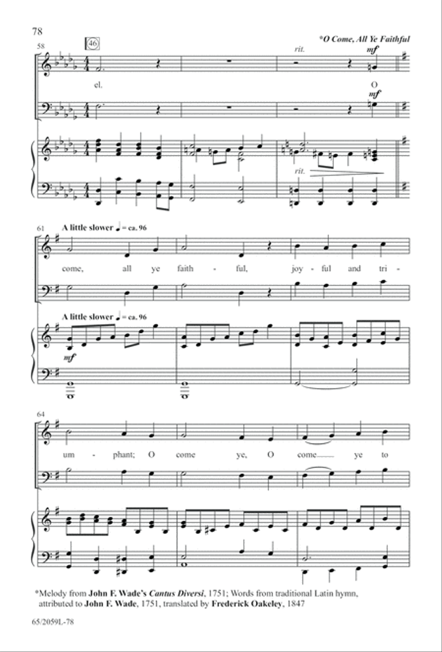 The Christmas Story The Christmas Story 3-Part scores gallery preview page 79