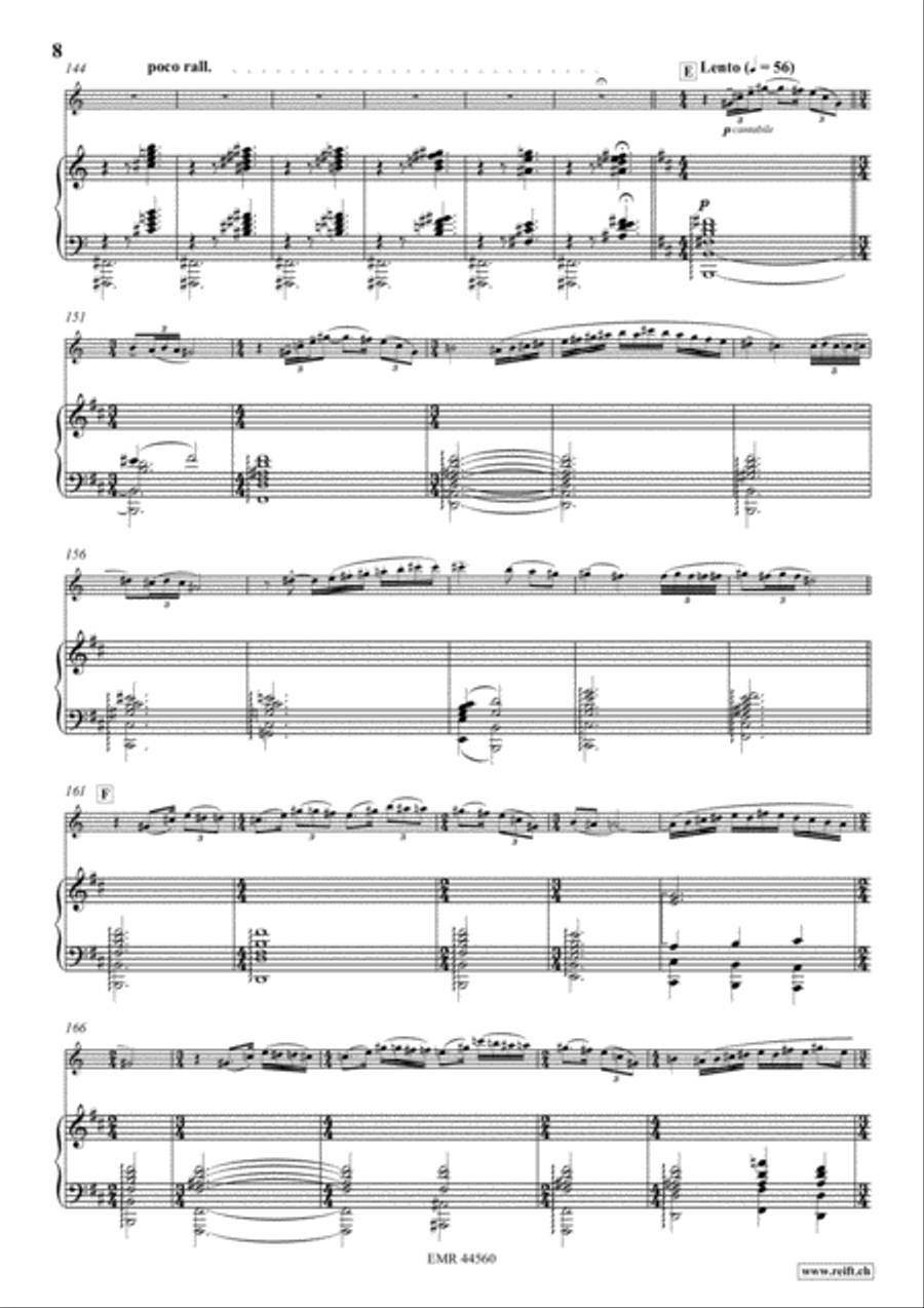 Scherzo Clarinet Solo scores gallery preview page 9