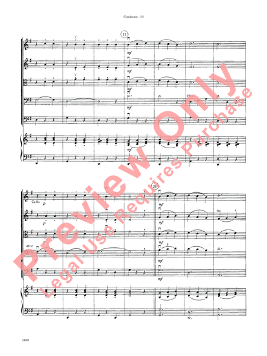 Classics from Merle Isaac String Orchestra scores gallery preview page 11
