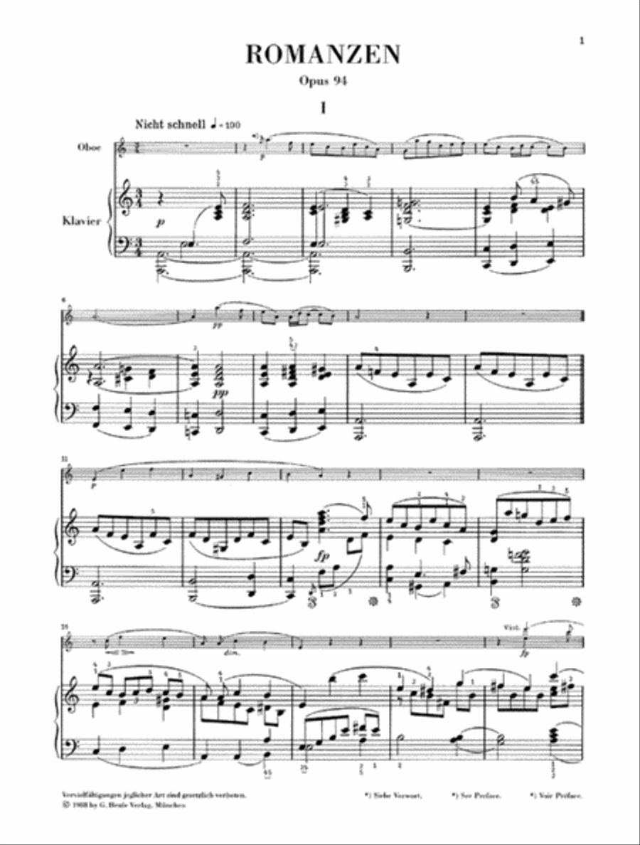 Romances, Op. 94 Piano Accompaniment scores gallery preview page 2