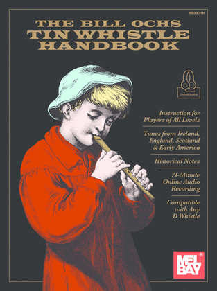 Book cover for The Bill Ochs Tin Whistle Handbook