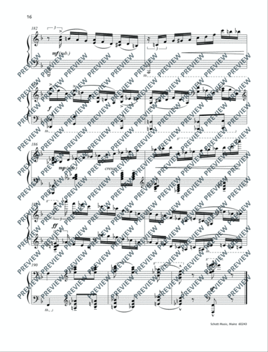 Jazzy Birthday to You Piano Solo scores gallery preview page 17