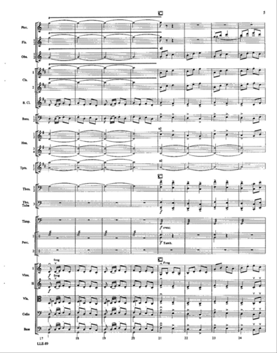 Snow Maiden: Dance of the Tumblers Orchestra scores gallery preview page 4