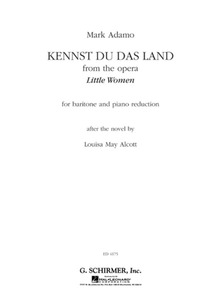 Book cover for Kennst Du Das Land (from the Opera Little Women)