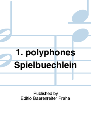 Book cover for 1. polyphones Spielbüchlein