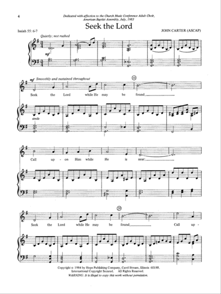 Come with a Singing Heart Voice Solo scores gallery preview page 22
