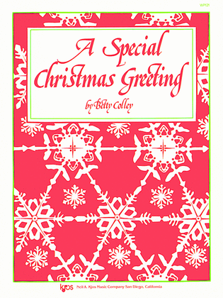 Book cover for A Special Christmas Greeting