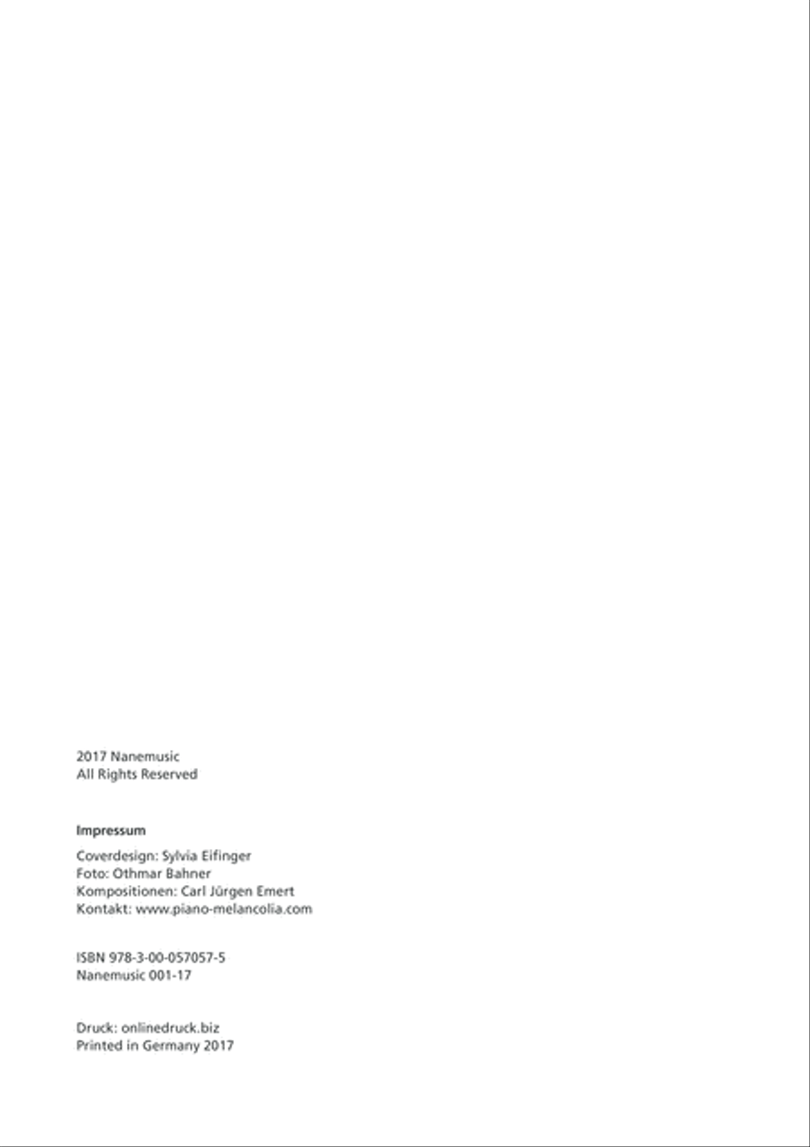 Best of Piano Melancolía - Part I, 20 piano pieces for relaxation - 20 Klavierstücke zur Entspannung Piano Solo scores gallery preview page 3