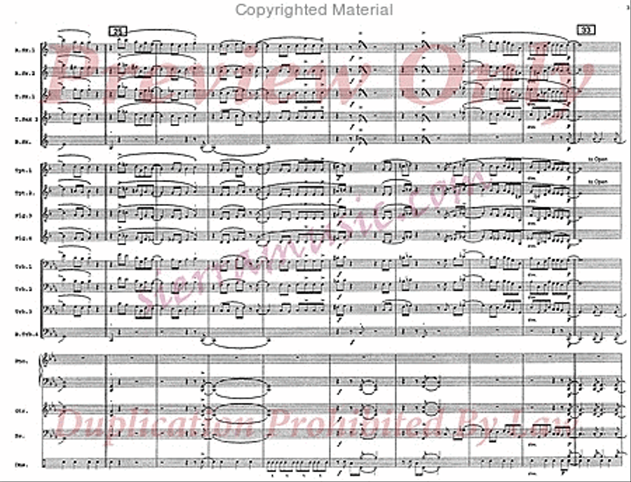 Work Song Jazz Ensemble scores gallery preview page 4