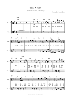 Siuil A Ruin Strings - viola duet