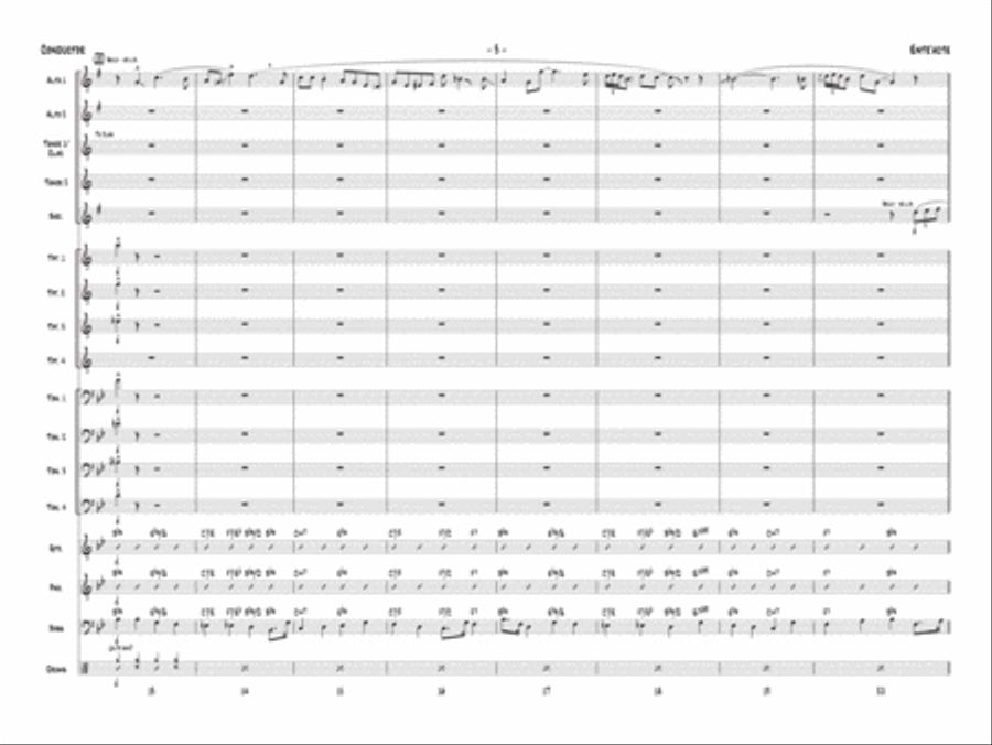 The Nutcracker Suite Jazz Ensemble scores gallery preview page 24