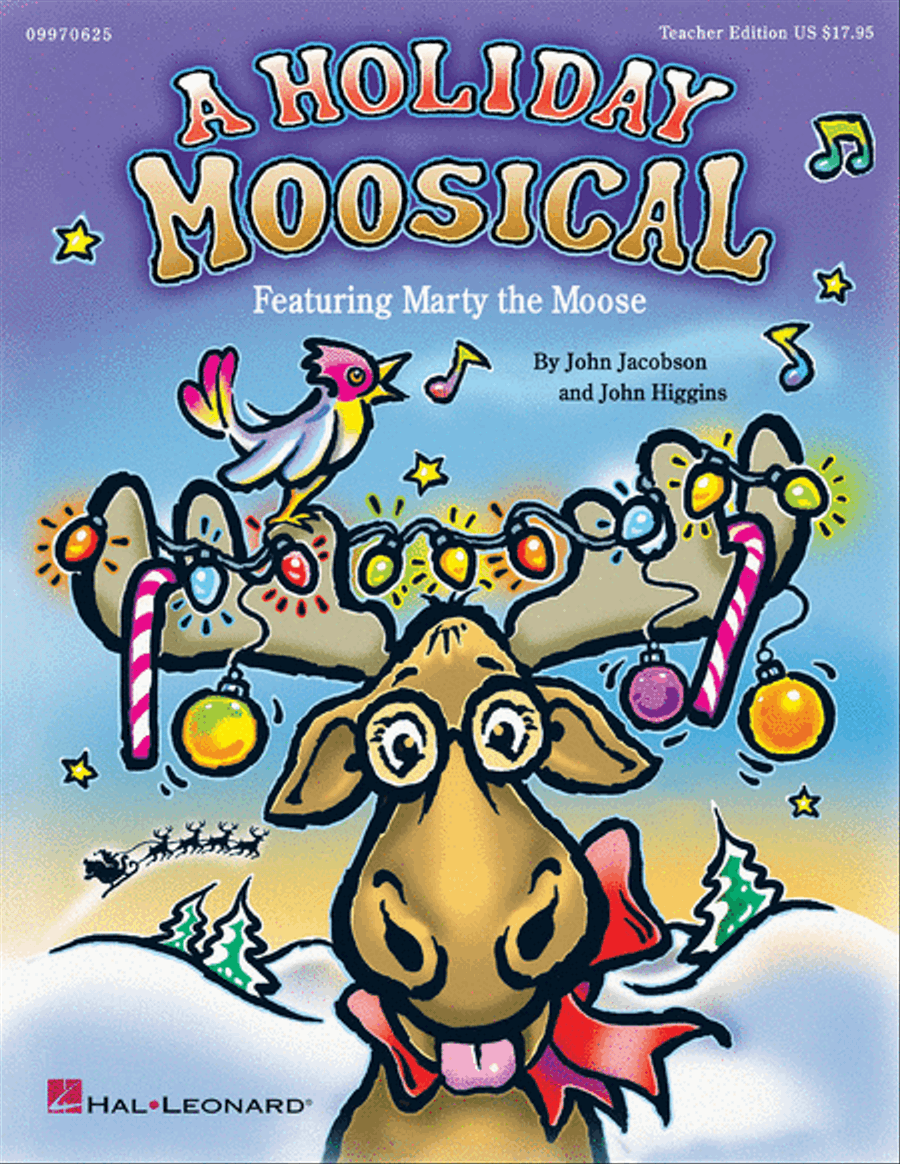 Holiday Moosical, A Choir scores gallery preview page 1