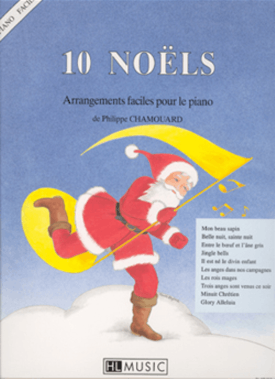 Noels (10) Easy Piano scores gallery preview page 1