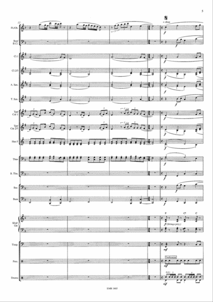 Time To Say Goodbye Time To Say Goodbye Concert Band scores gallery preview page 6